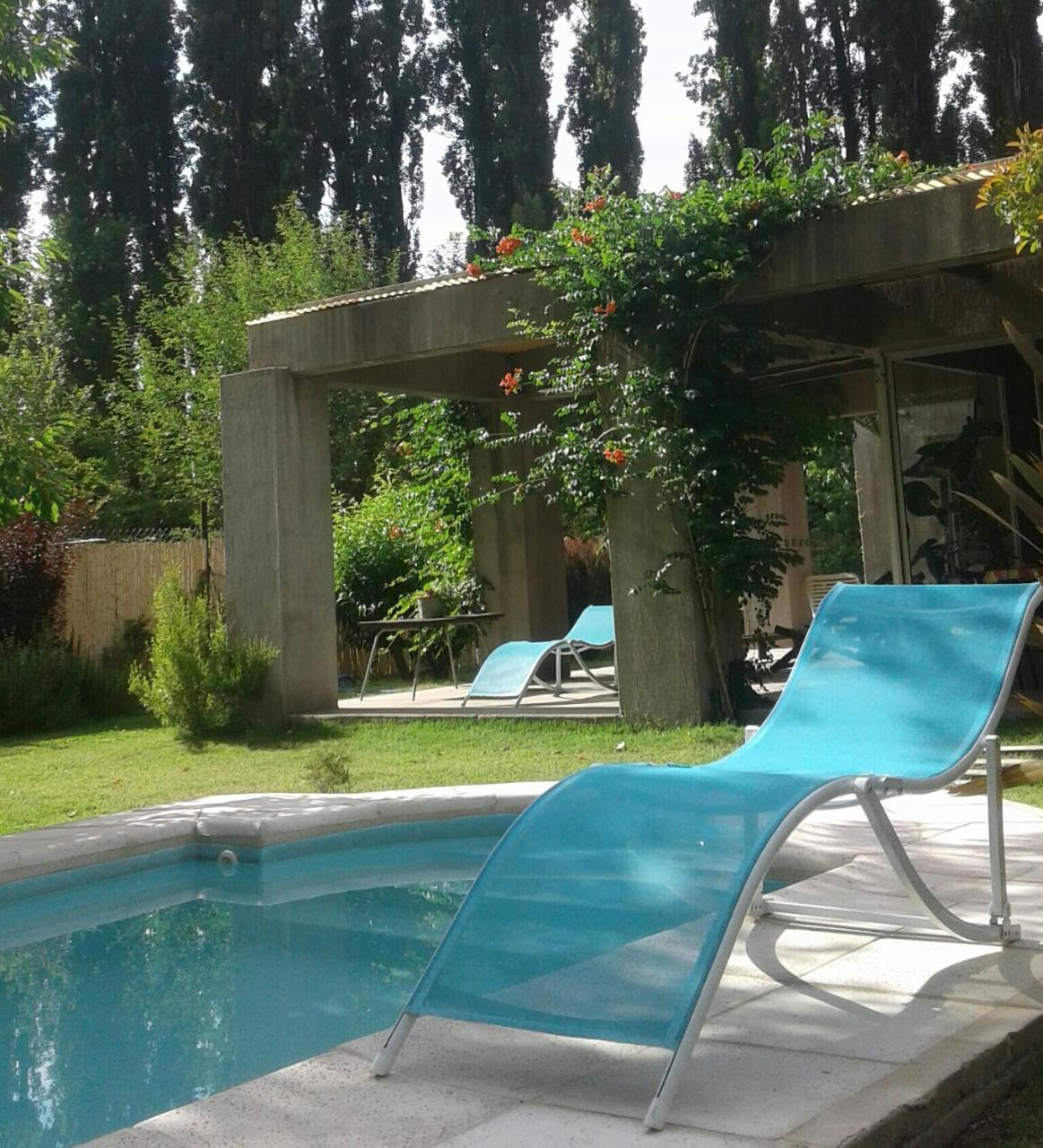 Casa Los Cerezos En Chacras De Coria Buitenkant foto